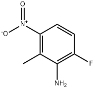 6-fluoro-2-methyl-3-nitroaniline, 153894-55-4, 结构式