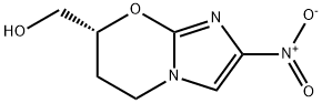 (R)-(2-Nitro-6,7-dihydro-5H-imidazo[2,1-b][1,3]oxazin-7-yl)methanol Structure