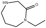 1-ethyl-1,4-diazepan-2-one Structure