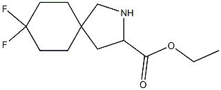 ethyl 8,8-difluoro-2-azaspiro[4.5]decane-3-carboxylate|