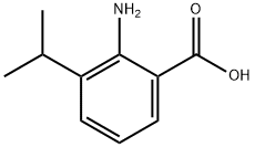 2-amino-3-(propan-2-yl)benzoic acid 化学構造式