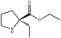 ethyl 2-ethylpyrrolidine-2-carboxylate Structure