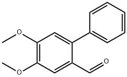 4,5-dimethoxy-2-phenylbenzaldehyde Structure