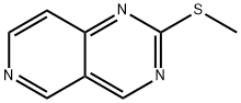 2-methylsulfanylpyrido[4,3-d]pyrimidine Struktur