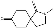 2-methyl-2-azaspiro[4.5]decane-1,8-dione, 1557246-99-7, 结构式