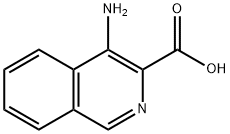 4-aminoisoquinoline-3-carboxylic acid Structure