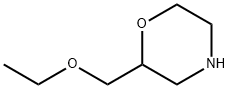 2-(ethoxymethyl)morpholine, 156121-16-3, 结构式