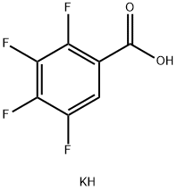 Potassium 2,3,4,5-tetrafluorobenzoate Structure