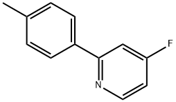 4-Fluoro-2-(4-tolyl)pyridine Structure