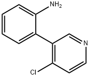 4-Chloro-3-(2-aminophenyl)pyridine,1563530-12-0,结构式