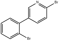 2-BROMO-5-(2-BROMOPHENYL)PYRIDINE Structure