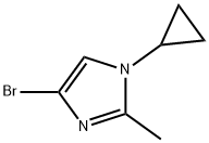 1563531-30-5 4-Bromo-2-methyl-1-(cyclopropyl)-1H-imidazole