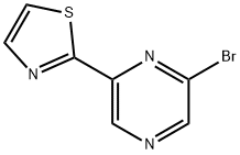 1563531-43-0 2-Bromo-6-(thiazol-2-yl)pyrazine