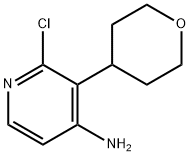 2-CHLORO-4-AMINO-3-(OXAN-4-YL)PYRIDINE,1563532-07-9,结构式