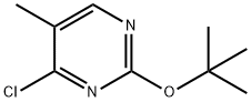 4-Chloro-5-methyl-2-(tert-butoxy)pyrimidine Structure