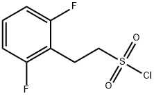 2-(2,6-difluorophenyl)ethane-1-sulfonyl chloride, 1564905-81-2, 结构式