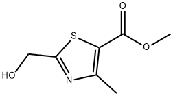 methyl 2-(hydroxymethyl)-4-methyl-1,3-thiazole-5-carboxylate Structure