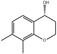 (4R)-7,8-DIMETHYL-3,4-DIHYDRO-2H-1-BENZOPYRAN-4-OL Structure