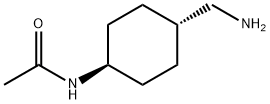 Acetamide,N-[trans-4-(aminomethyl)cyclohexyl]- 结构式