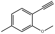 1-乙炔基-2-甲氧基-4-甲基苯, 1572960-03-2, 结构式