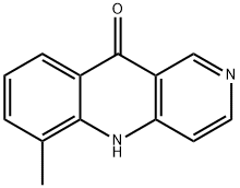 6-methyl-5H,10H-benzo[b]1,6-naphthyridin-10-one Structure