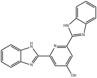 4-Pyridinol, 2,6-bis(1H-benzimidazol-2-yl)- Structure