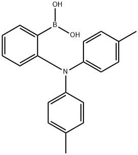 2-(Di-p-tolylamino)phenylboronic Acid, 1579983-01-9, 结构式