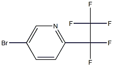 5-Bromo-2-pentafluoroethylpyridine, 95% Struktur