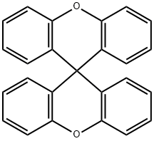 9,9'-Spirobi[9H-xanthene] 化学構造式