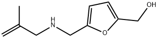 (5-{[(2-methylprop-2-en-1-yl)amino]methyl}furan-2-yl)methanol,1592519-59-9,结构式
