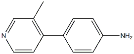 4-(3-methylpyridin-4-yl)aniline,159533-72-9,结构式