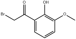 2-Bromo-1-(2-hydroxy-3-methoxy-phenyl)-ethanone 结构式