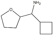 cyclobutyl(oxolan-2-yl)methanamine Struktur