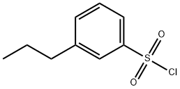 3-propylbenzene-1-sulfonyl chloride Structure