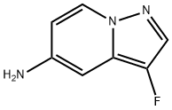 Pyrazolo[1,5-a]pyridin-5-amine, 3-fluoro- Struktur