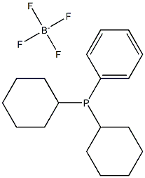 苯基二环己基膦四氟硼酸盐,161054-07-5,结构式