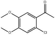 1-(2-氯-4,5-二甲氧基苯基)乙烷-1-酮,161199-98-0,结构式