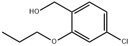 (4-Chloro-2-propoxyphenyl)methanol Structure