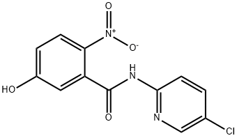 N-(5-Chloro-pyridin-2-yl)-5-hydroxy-2-nitro-benzamide Structure