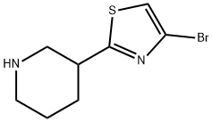 4-Bromo-2-(piperidin-3-yl)thiazole|