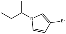 3-Bromo-1-(sec-butyl)-1H-pyrrole Structure