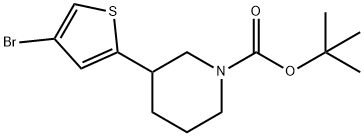 1622835-98-6 3-Bromo-5-(N-Boc-piperidin-3-yl)thiophene