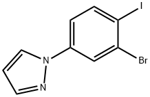 1622839-90-0 2-Iodo-5-(1H-pyrazol-1-yl)bromobenzene