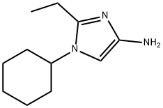 1-Cyclohexyl-2-ethylimidazol-4-amine 结构式