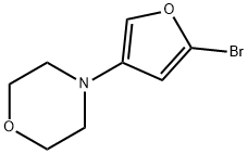 2-Bromo-4-(morpholino)furan|