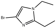 4-Bromo-1,2-diethylimidazole Struktur