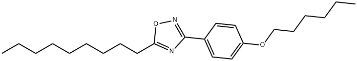 3-[4-(hexyloxy)phenyl]-5-nonyl-1,2,4-oxadiazole,162407-80-9,结构式