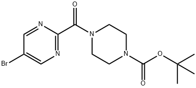 1630807-75-8 tert-Butyl 4-(5-bromopyrimidine-2-carbonyl)piperazine-1-carboxylate