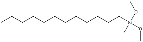 Methyldodecyldimethoxysilane Structure