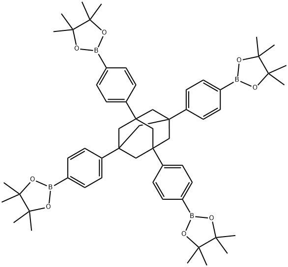 1636119-48-6 1,3,5,7-tetrakis(4-(4,4,5,5-tetramethyl-1,3,2-dioxaborolan-2-yl)phenyl)adamantane